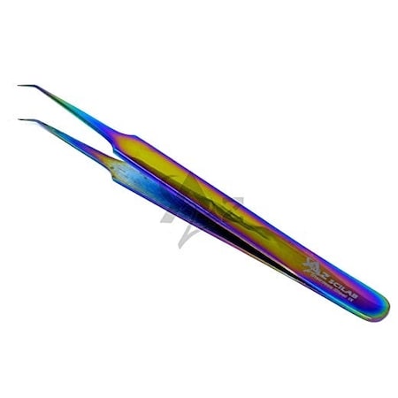 A2Z Scilab Multi Rainbow Color No 5A Fine Point Tweezers for Watch Jewelery Repair A2Z-ZR291